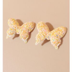 Sequined Butterfly Hair Clips   *2/12$*